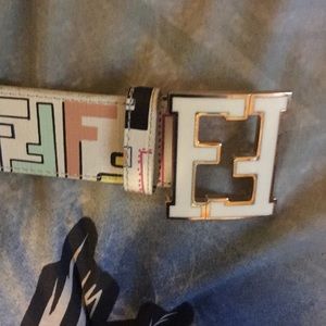 Medium condition fendi belt